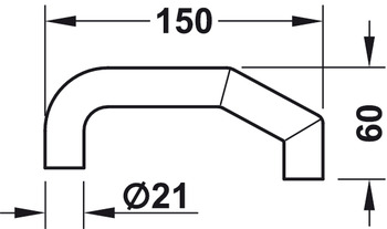 Moduł terminalu drzwiowego,DT 600 FH, Häfele Dialock do drzwi z wymaganiami w zakresie normy EN 1125