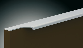 profilowa listwa uchwytowa, z aluminium, z wyfrezowanym uchwytem lub bez