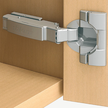 Zawias puszkowy, Blum Clip Top 110°, drzwi nakładane, nałożenie drzwi do 20 mm, z automatycznym zamykaniem lub bez