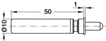 Amortyzatory drzwiowe, Smove, do montażu w wieńcu górnym lub dolnym