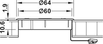 ładowarka indukcyjna, ESC 2002, montaż wpuszczany/powierzchniowy