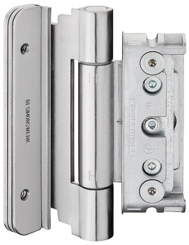 zawias wpuszczany, Simonswerk BAKA protect 4010 3D, do przylgowych drzwi zewnętrznych do 160 kg
