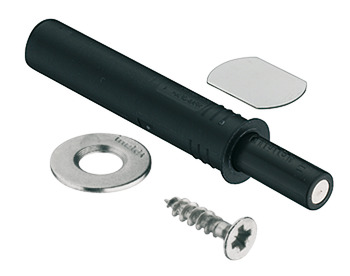zatrzask drzwiowy, do wspomagania otwierania Tip-On, wersja krótka z magnesem