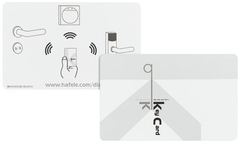 klucz użytkownika, klucz-karta KC Häfele Dialock