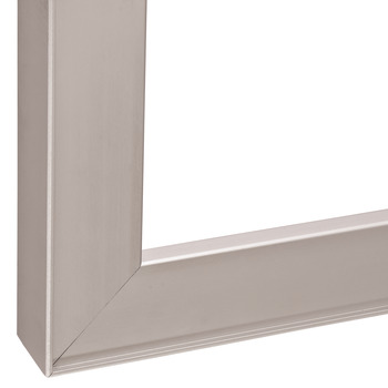 profil ramowy, aluminiowy, 26 x 14 mm, ze zredukowaną ramą, grubość szkła 4 mm