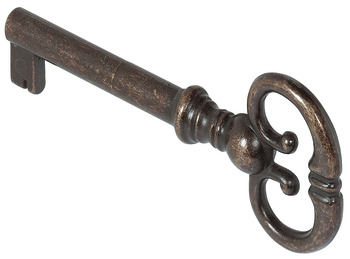 klucz ozdobny, użytkowa długość trzpienia 38 mm