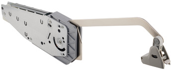 Okucie do klapy jednoczęściowej podnoszonej, Free fold, do klap drewnianych lub z ramą aluminiową