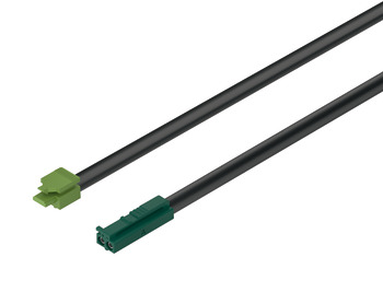 Przewód zasilający, do taśmy LED Häfele Loox5 24 V modułowej z łącznikiem zatrzaskowym 2-bieg. (technologia monochromatyczna lub Multi White 2-przewodowa)
