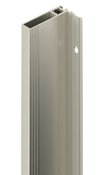 profilowa listwa uchwytowa, Häfele Slido F-Handle26 A2, z aluminium, do drzwi przesuwnych