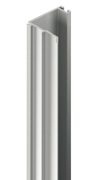 profil dystansowy, Häfele Slido F-Handle26 C, z aluminium, do drzwi przesuwnych