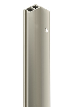 listwa wzmacniająca, Häfele Slido F-Handle26 B, z aluminium, do drzwi przesuwnych