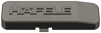 Zaślepka z logo Häfele, do Häfele Metalla SM Kombi/Metalla SM/A