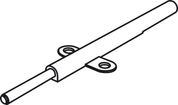 rozwórka linkowa do klap, do klap drewnianych i z ramką aluminiową, regulowana siła hamowania