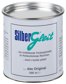 suchy środek poślizgowy, Silbergleit<sup>®</sup>; zapobiega sklejaniu / żywiczeniu ograniczników, stołów maszynowych itd.